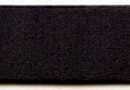 Black Satin Strapping Plush Elastic