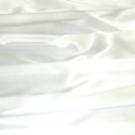 White Stretch Satin fabric