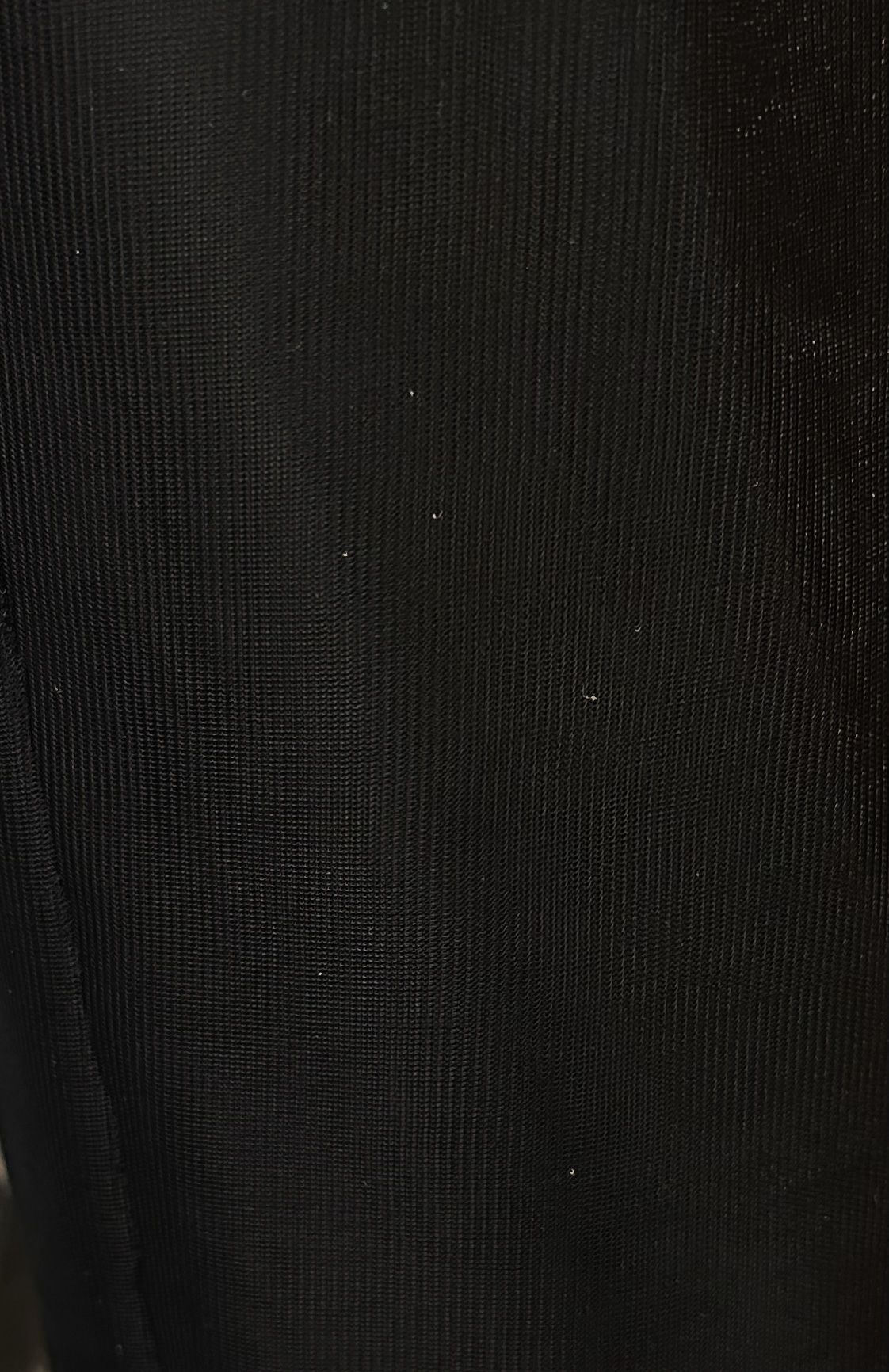 Black Nylon Chiffon Fabric