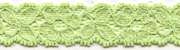 Very Light Green 3/4" Stretch Lace