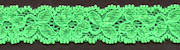 Leprechaun Green 3/4" Stretch Lace