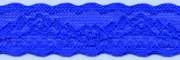 Strong Blue 1" Stretch Lace Trim