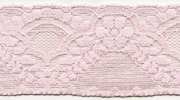 Baby Pink Stretch Lace Trim