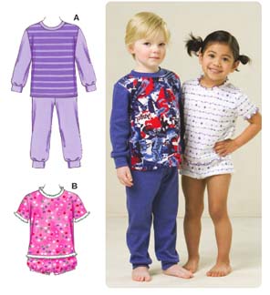 Kwik Sew Toddlers' Pajamas